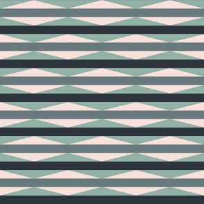 Spring bars and diagonals- sage, midnight, med horizontal scale