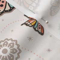 Free to Fly Butterflies | Cream