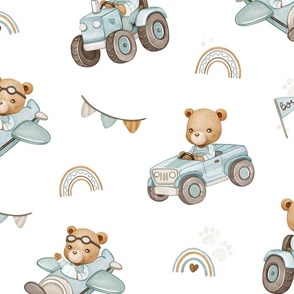 Bear Boy - wallpaper