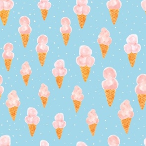 Ice Cream Cones 12x12