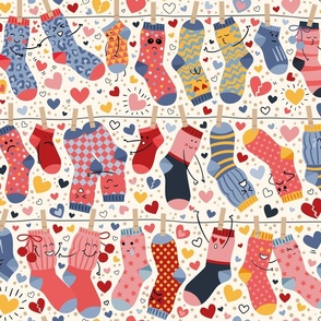 Mismatched Socks Love Story