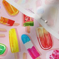 Summer Punch ice Pops - Blush Pink - Medium Scale