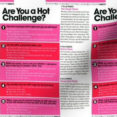 Are You a Hot Challenge?