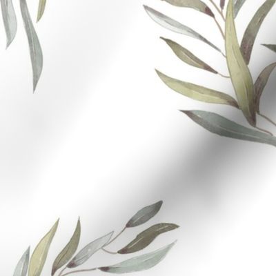 Olive branches big scale 