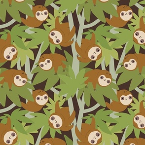 Little sloth pattern