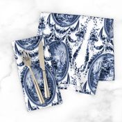 Rococo Swingers ~ Blue & White