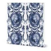 Rococo Swingers ~ Blue & White