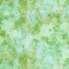 Watercolor Texture Seaweed Green