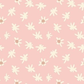 Sweet Daisy Pink And Cream.