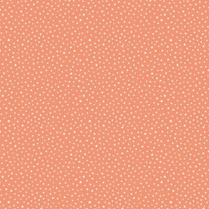 Scatter Paint Dots - Coral