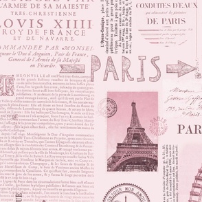 Vintage Paris Nostalgia Collage