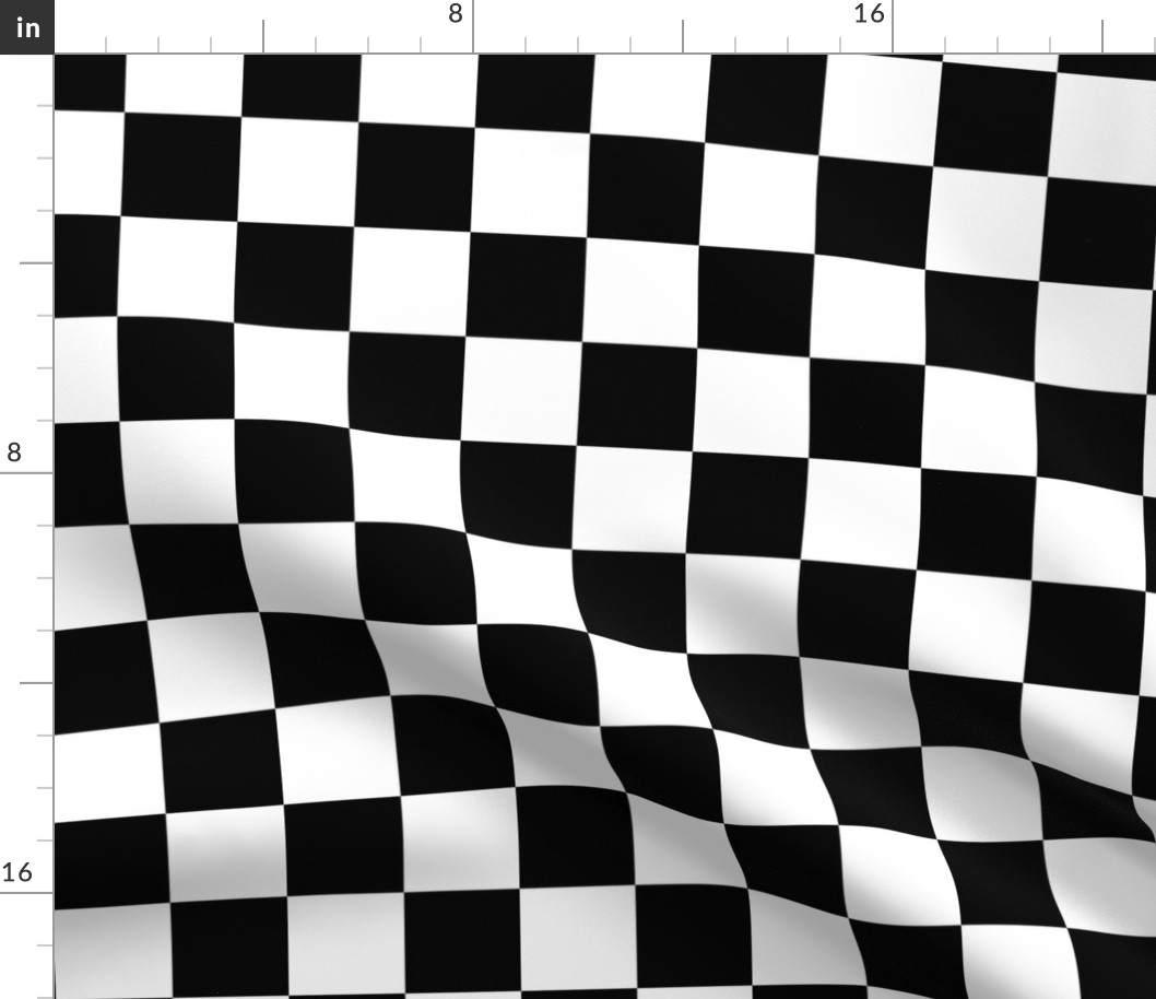 Checker  Black & White