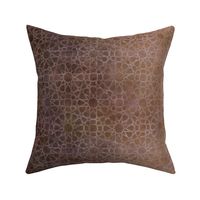 Morocco ombre sepia brown, moroccan tiles, islamic tiles, geometric pattern
