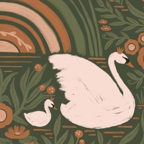 Garden Swans // JUMBO