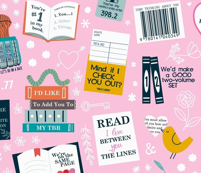 Valentines for Bibliophiles - Large