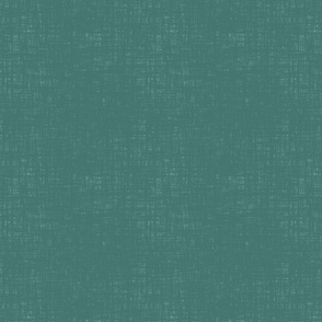 Dark teal textured solid, light linen blender #457670 -  dark blue-green - coordinate for Retro Christmas 2022