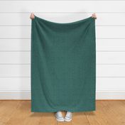 Dark teal textured solid, rough linen blender #457670 - dark blue-green - coordinate for Retro Christmas 2022