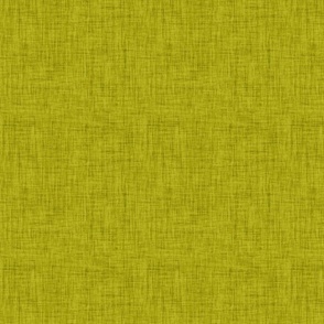 Olive textured solid, rough linen blender #a5a011  - bright olive green - coordinate for Retro Christmas  2022