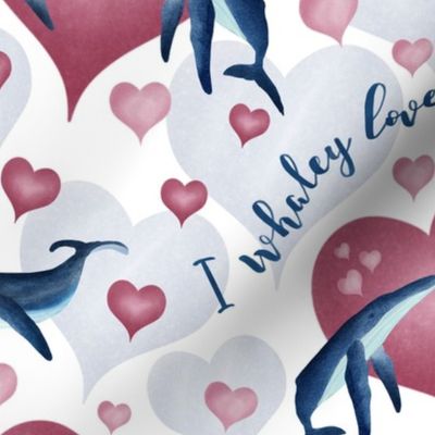 I Whaley Love You Red