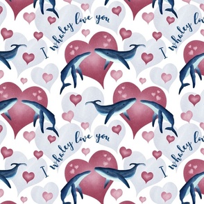 I Whaley Love You Red