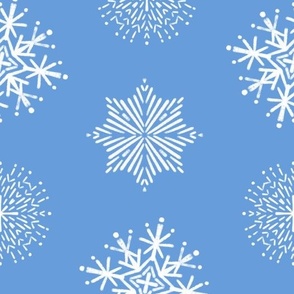 Snowflakes - Light Blue