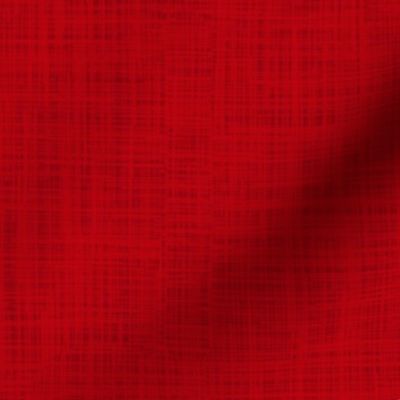 Berry Red Linen Solid