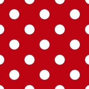 Beary Polka Dot Red