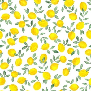 Lemons on White Smallscale