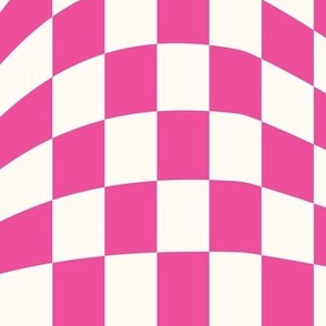 Bubble Wavy Checkerboard