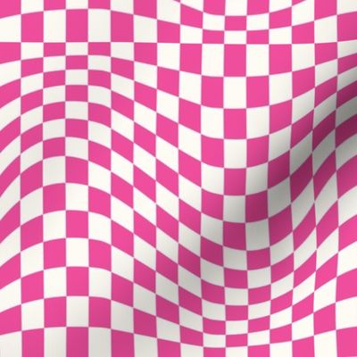 Small Bubble Wavy Checkerboard