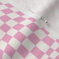 Small Fairy Floss Wavy Checkerboard