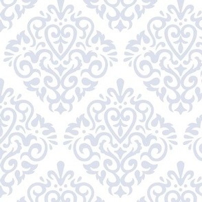 Diamond Damask #dce1ed