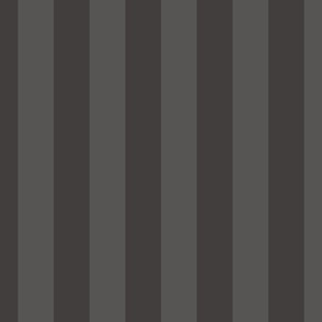 Two-Tone 2 Inch Graphite and Faded Graphite Modern Cabana Upholstery Stripes