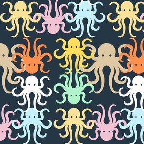Happy octopuses