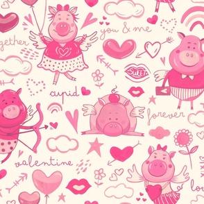 My Piggy Valentines