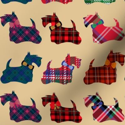 Plaid Scottish Terriers 