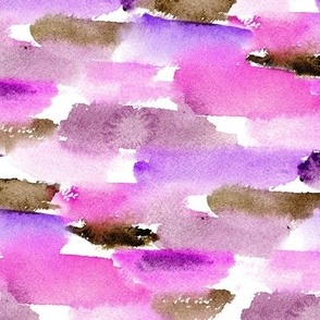 Violet and earthy painterly vibes - watercolor texture brush strokes - paint abstract brushstrokes a848-3