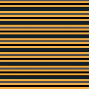 Horizontal stripes in black, dark teal and grey - Medium scale