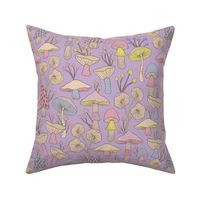 Mushroom Garden - Lavender