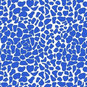 Animal skin in royal blue from Anines Atelier.  Use the design for lingerie,  swimsuit and bikini