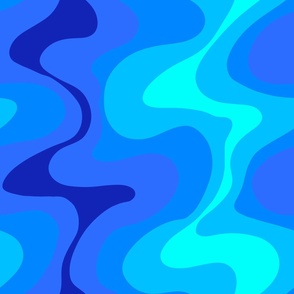 No Ai - Dreamy Blue Waves