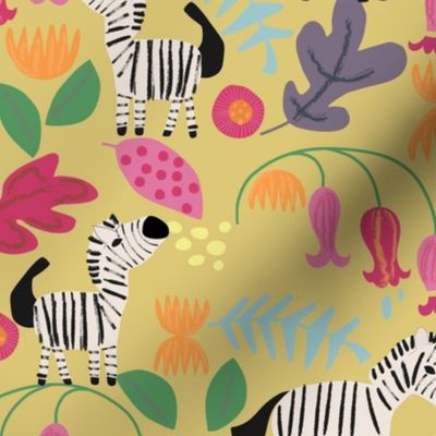 Zebra Joy - Olive