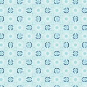 Moroccan Tile muted blue