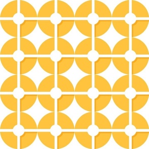 Dot Grid_Yellow