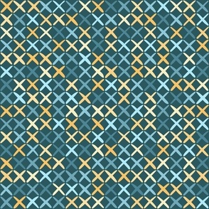 cross-stitch_02_blue & yellow