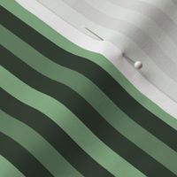 Celadon, Sea Green, and Dark Green Stripes, Tropical Floral Oasis, small