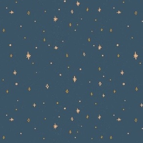 Starry Night - Blue - Small