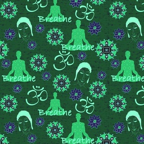 Breathe & Meditate - Green