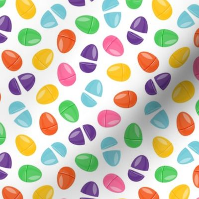Easter eggs - plastic Easter egg hunt - bold - LAD22