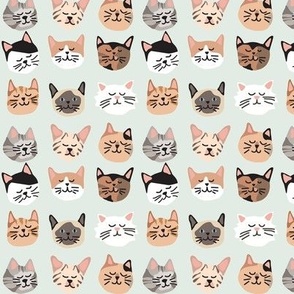 Kitty Cat Faces detailed 1 in